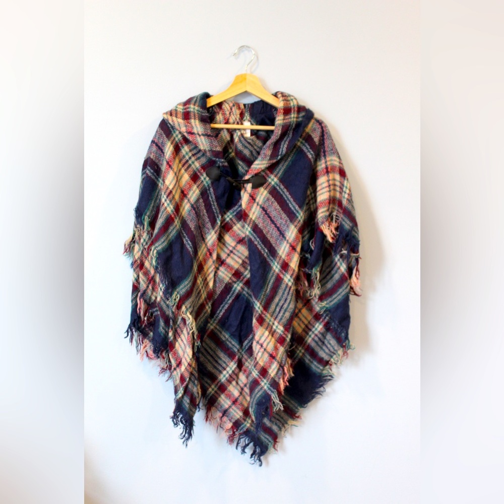 Plaid shawl